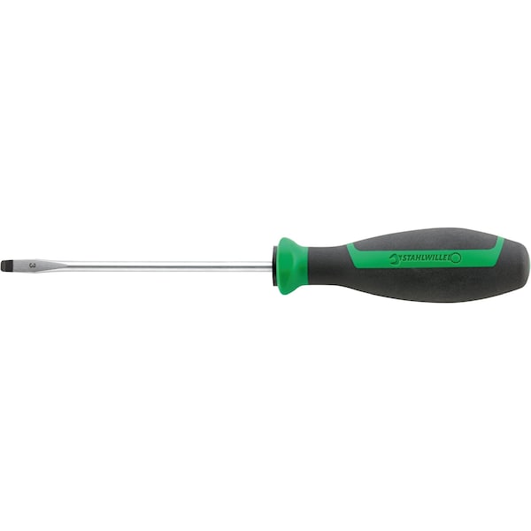 Screwdriver for slotted screws DRALL+ 1, 6 mm x 10, 0 mm blade length 180 mm